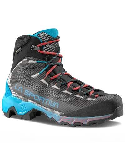 La Sportiva Aequilibrium Hike GTX Gore-Tex Scarponi Trekking Donna, Carbon/Malibu Blue