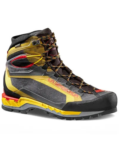 La Sportiva Trango Tech GTX Gore-Tex Men's Mountaineering Boots, Black/Yellow