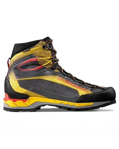 La Sportiva Trango Tech GTX Gore-Tex Scarponi Alpinismo Uomo, Nero/Giallo