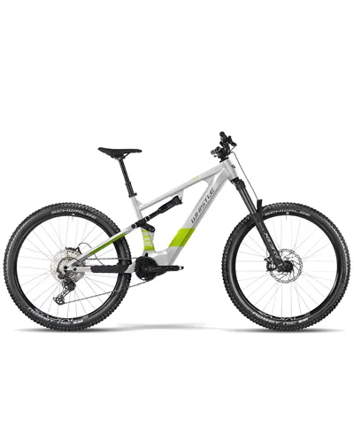 Atala Whistle e-MTB AXR RA4.7 Shimano Deore 12sp Avinox M2 800Wh, Silver/Green