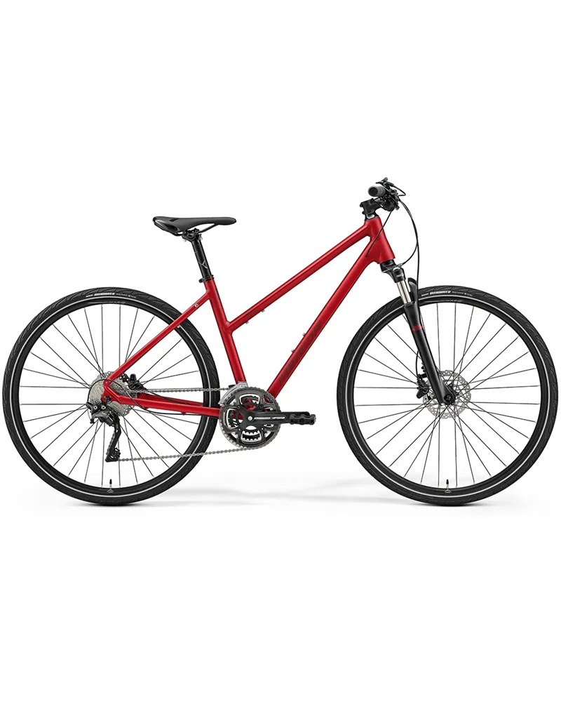 Merida Crossway 500 Lady Matt Burgundy Red (Dark Red) MY22