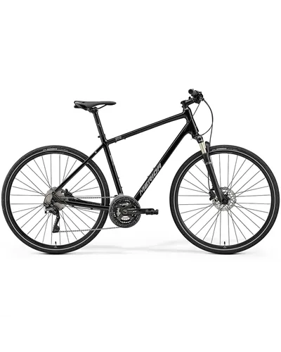 Merida Crossway XT-Edition Glossy Black (Matt Silver) MY22