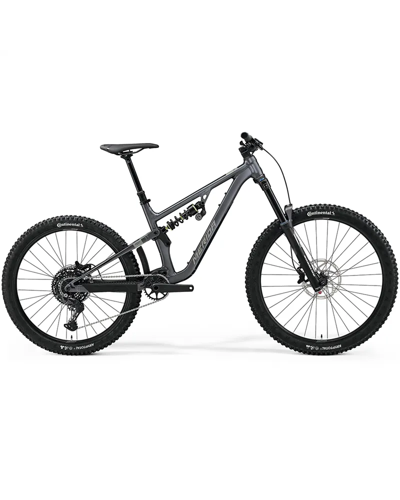 Merida One-Sixty FR 400 Silk Dark Silver (Grey/Black) MY24