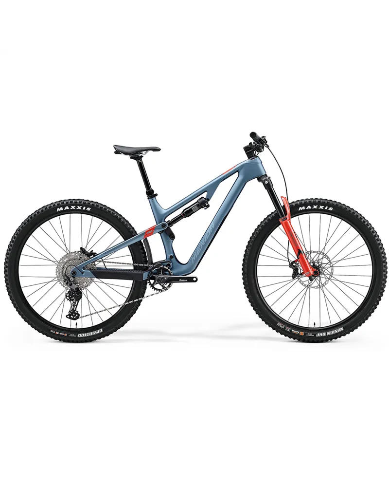 Merida One-Forty 6000 Silk Steel Blue (Blue/Race Red) MY24