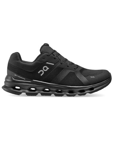 On Cloudrunner Waterproof Men's Running Shoes, Black