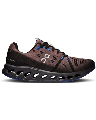 On Cloudsurfer Men's Running Shoes, Black/Cobalt