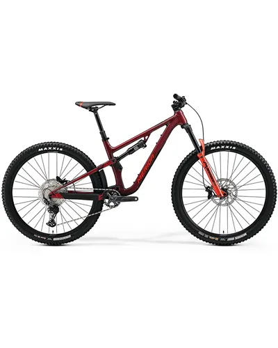 Merida One-Forty 500 Silk Dark Strawberry (Red/Blk) MY24