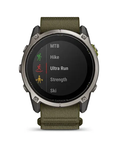 Garmin Enduro 4 Orologio GPS Multisport Cardio Integrato, Grey/Dark Olive