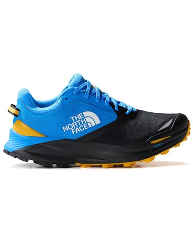 The North Face Vectiv FutureLight Enduris III Men's Waterproof Trail Running Shoes, TNF Black/Optic Blue
