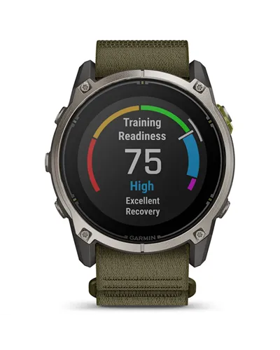 Garmin Enduro 4 Orologio GPS Multisport Cardio Integrato, Grey/Dark Olive