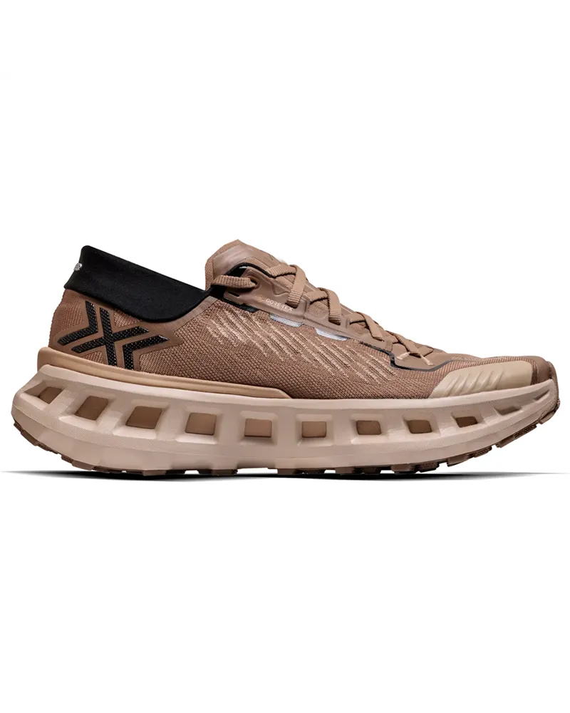 X-Bionic TerraSkin X03 GTX Gore-Tex Unisex Trail Running Shoes, Dark Sand/Light Sand