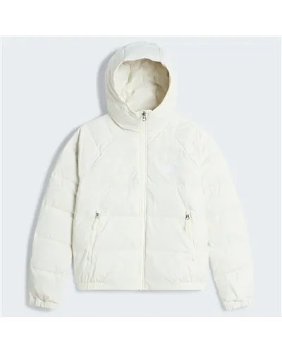 The North Face Hydrenalite RDS Women's Hooded Down Jacket, White Dune