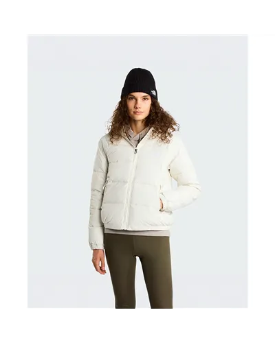 The North Face Hydrenalite RDS Women's Hooded Down Jacket, White Dune