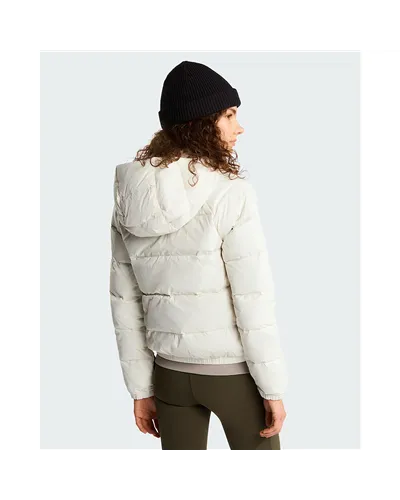The North Face Hydrenalite RDS Women's Hooded Down Jacket, White Dune