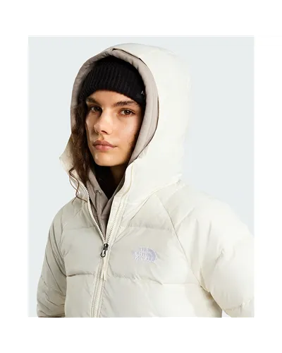 The North Face Hydrenalite RDS Giacca Piumino con Cappuccio Donna, White Dune