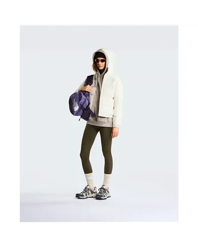 The North Face Hydrenalite RDS Women's Hooded Down Jacket, White Dune