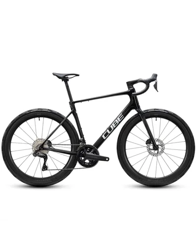Cube Attain C:62 SLT Shimano Ultegra Di2 12v, Carbon/White (2027)
