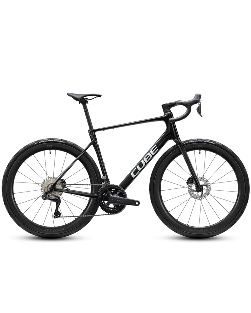 Cube Attain C:62 SLT Shimano Ultegra Di2 12v, Carbon/White (2027)