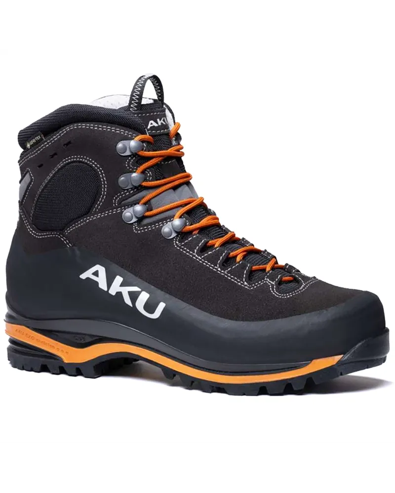 Aku Superalp GTX Gore-Tex Scarponi Uomo, Antracite/Arancio