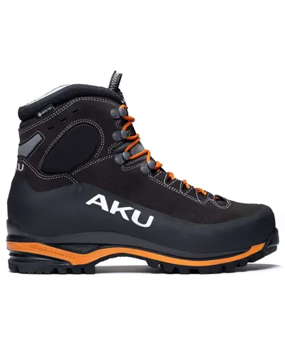 Aku Superalp Wide GTX Gore-Tex Scarponi Uomo, Antracite/Arancio