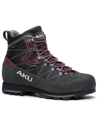 Aku Trekker Lite III GTX Gore-Tex Scarponi Donna, Verde  Scuro/Rosso Vino