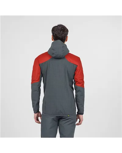 Karpos Alagna Plus 2.0 Giacca Scialpinismo Uomo, Fire/Woodland Gray