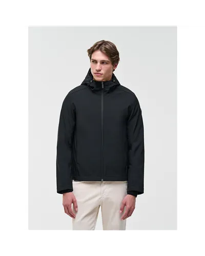 Colmar Men's Long Autumn-Weight Stretch Jacket, Navy