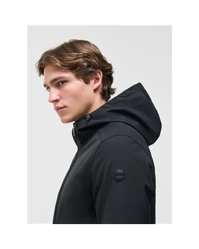 Colmar Men's Long Autumn-Weight Stretch Jacket, Navy