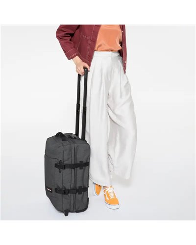 Eastpak Tranverz S Trolley 42 Litri, Black Denim