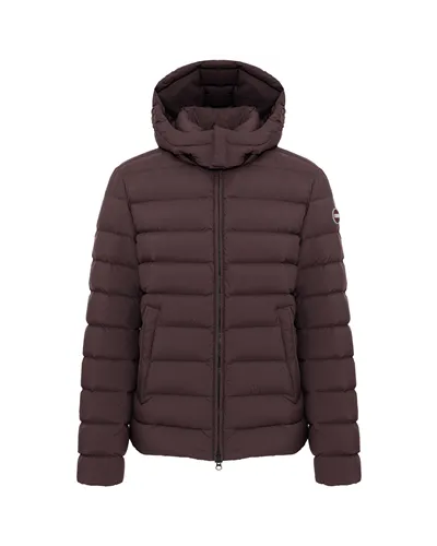 Colmar Giacca Piumino con Cappuccio Staccabile Uomo, Black Coffee/Black