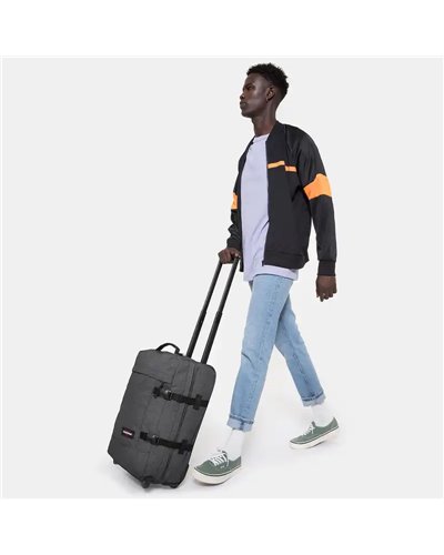 Eastpak Tranverz S Trolley 42 Litri, Black Denim