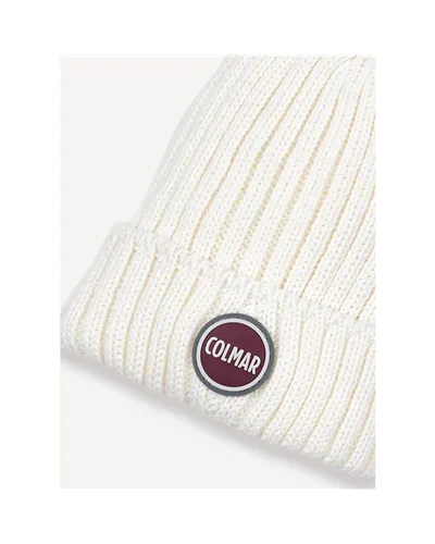 Colmar Berretto a Coste con Risvolto Unisex, Tofu (Taglia Unica)