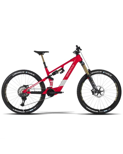 Atala Whistle e-MTB AXR C10.7 Shimano Deore XT Di2 12v Avinox M2S 800Wh, Rosso/Grigio