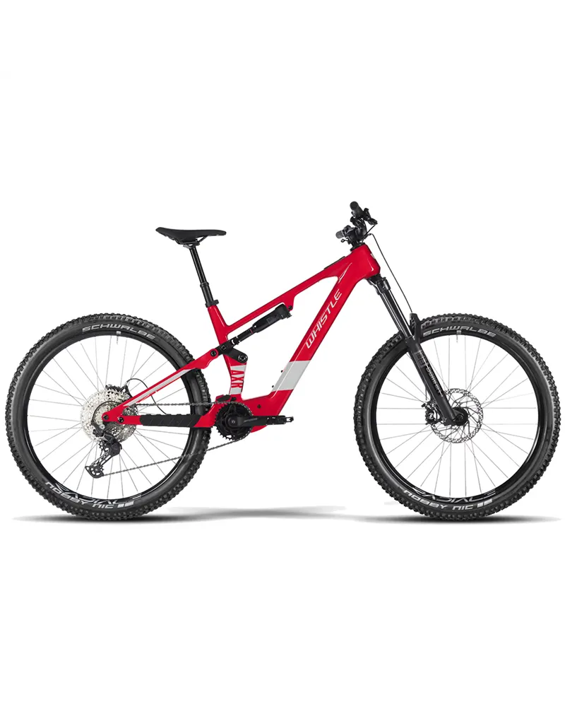 Atala Whistle e-MTB O-Rush C6.4 Shimano XT 12sp OLI Edge 603Wh, Black Anthracite/White