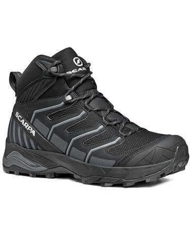 Scarpa Maverick Mid GTX Gore-Tex Men's Trekking/Fast Hiking Boots, Black/Gray