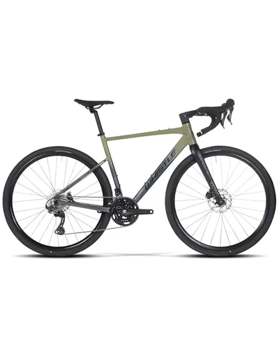 Atala Whistle Kiowa A Shimano GRX 11V, Nero/Verde