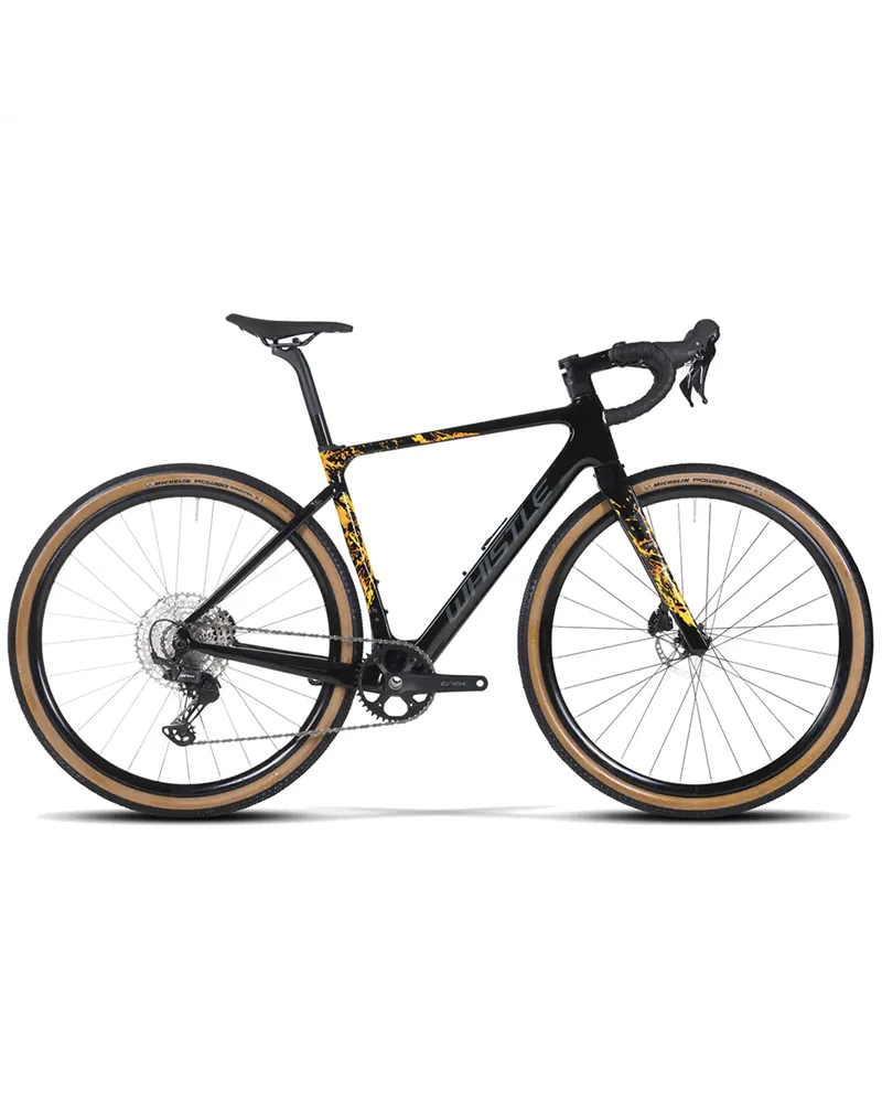 Atala Whistle Kiowa C Shimano GRX 12V, Nero/Arancio