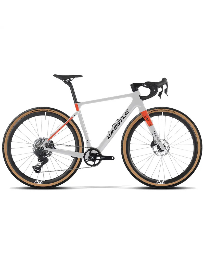 Atala Whistle Kiowa C Sram Rival XPLR AXS 13V, White/Orange