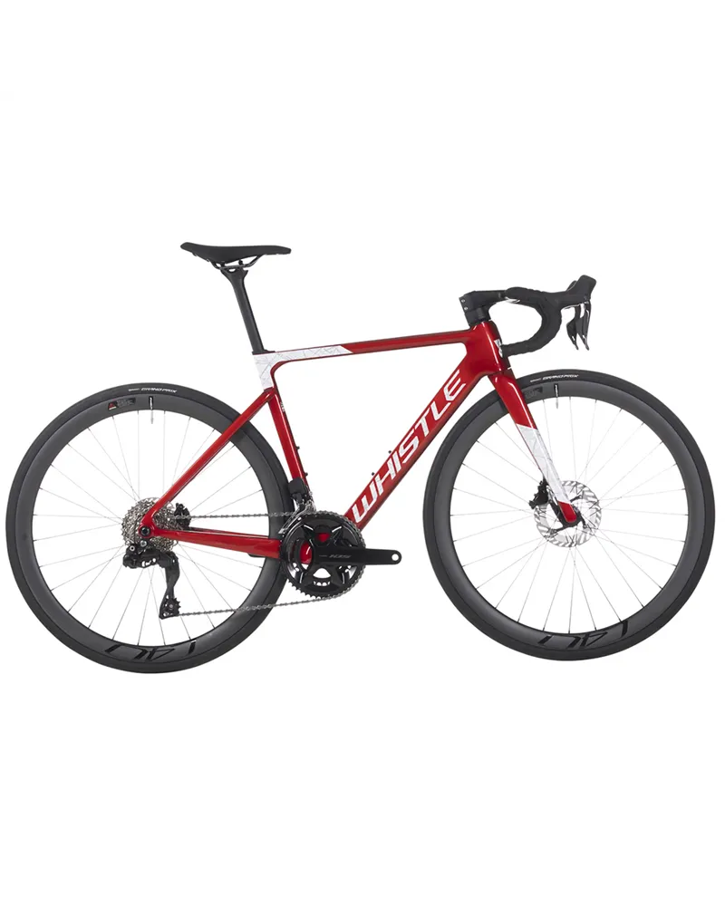 Atala Whistle Vaero 2 Shimano 105 Di2 12sp, Red/White