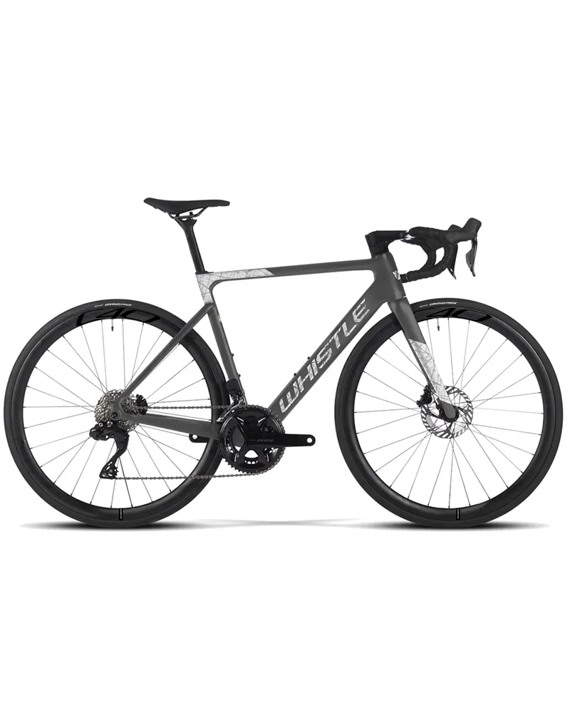 Atala Whistle Vaero 2 Shimano 105 Di2 12sp, Titanium/White