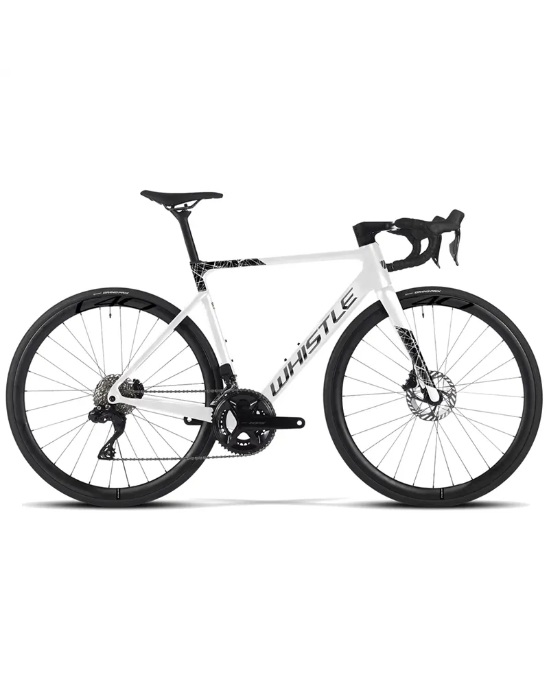 Atala Whistle Vaero 2 Shimano 105 Di2 12V, Bianco/Nero