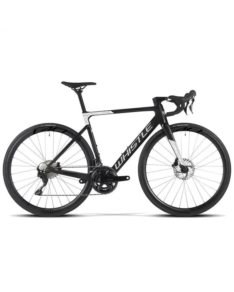 Atala Whistle Vaero 2 Shimano 105 12sp, Black/White Matt