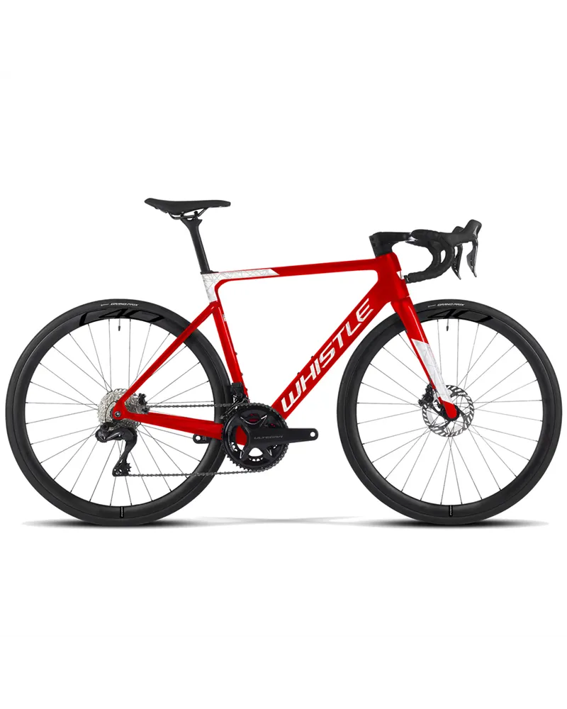 Atala Whistle Vaero 2 Shimano Ultegra Lite Di2 12sp, Red/White