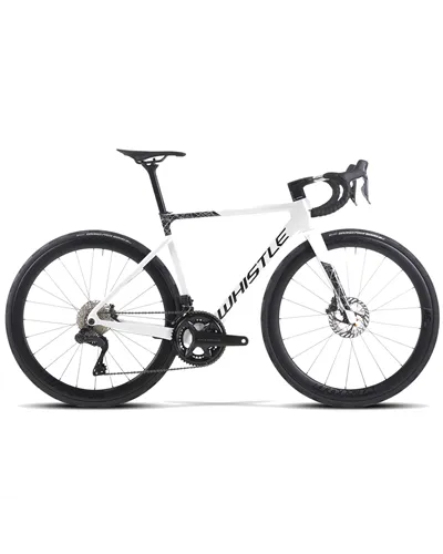 Atala Whistle Vaero 2R Shimano Ultegra Di2 12V, Bianco/Nero