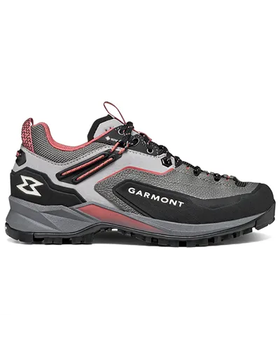 Garmont Akron GTX Gore-Tex Women's Approach Shoes, Alloy Grey/Mineral Red