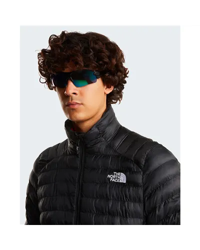 The North Face Huila Synthetic Men's Packable Down Jacket, TNF Black/Asphalt Grey/NPF