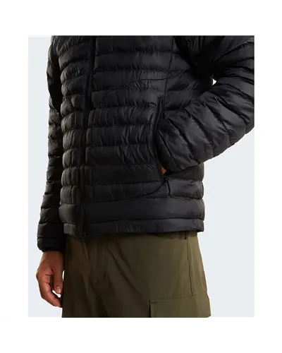 The North Face Huila Synthetic Men's Packable Down Jacket, TNF Black/Asphalt Grey/NPF