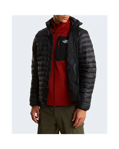 The North Face Huila Synthetic Giacca Piumino Comprimibile Uomo, TNF Black/Asphalt Grey/NPF