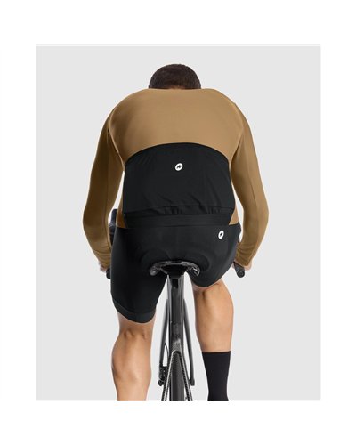 Assos Mille GT Spring Fall C2 Maglia Maniche Lunghe Uomo Full Zip, Bronze Ash