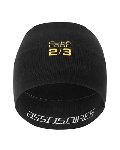 Assos Spring Fall Fascia Testa Ciclismo, Black Series